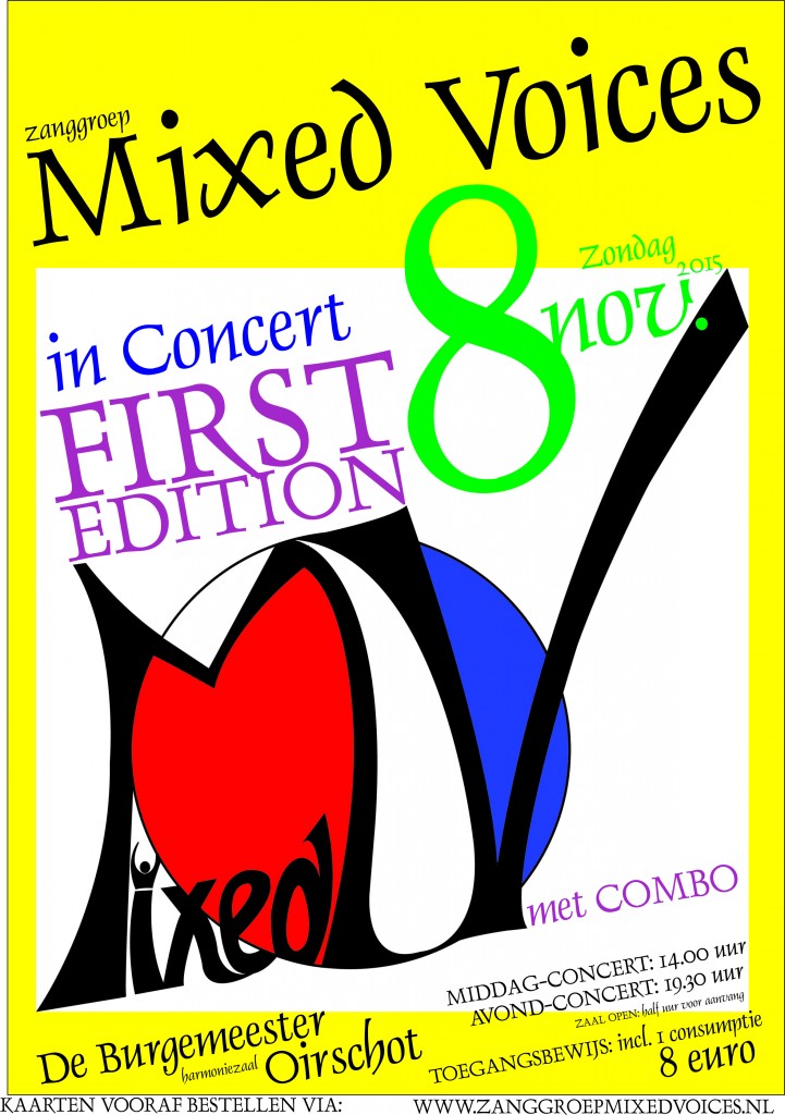 Mixed Voices in Concert - First Edition