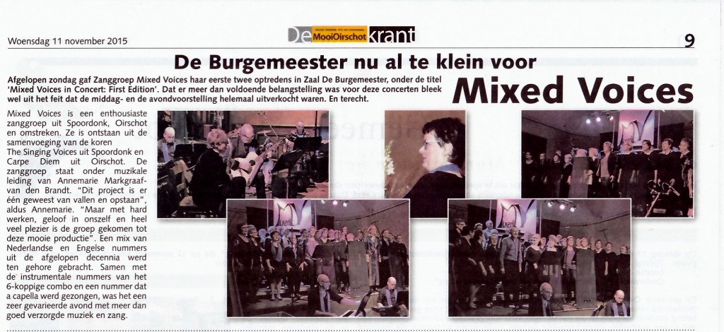 Recensie Concert First Edition